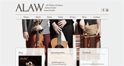 Desktop Screenshot of alaw-band.com